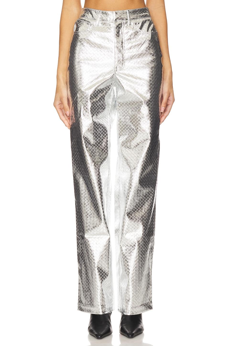 braided straight pants