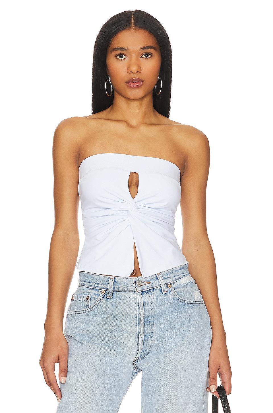 brandie twist front top