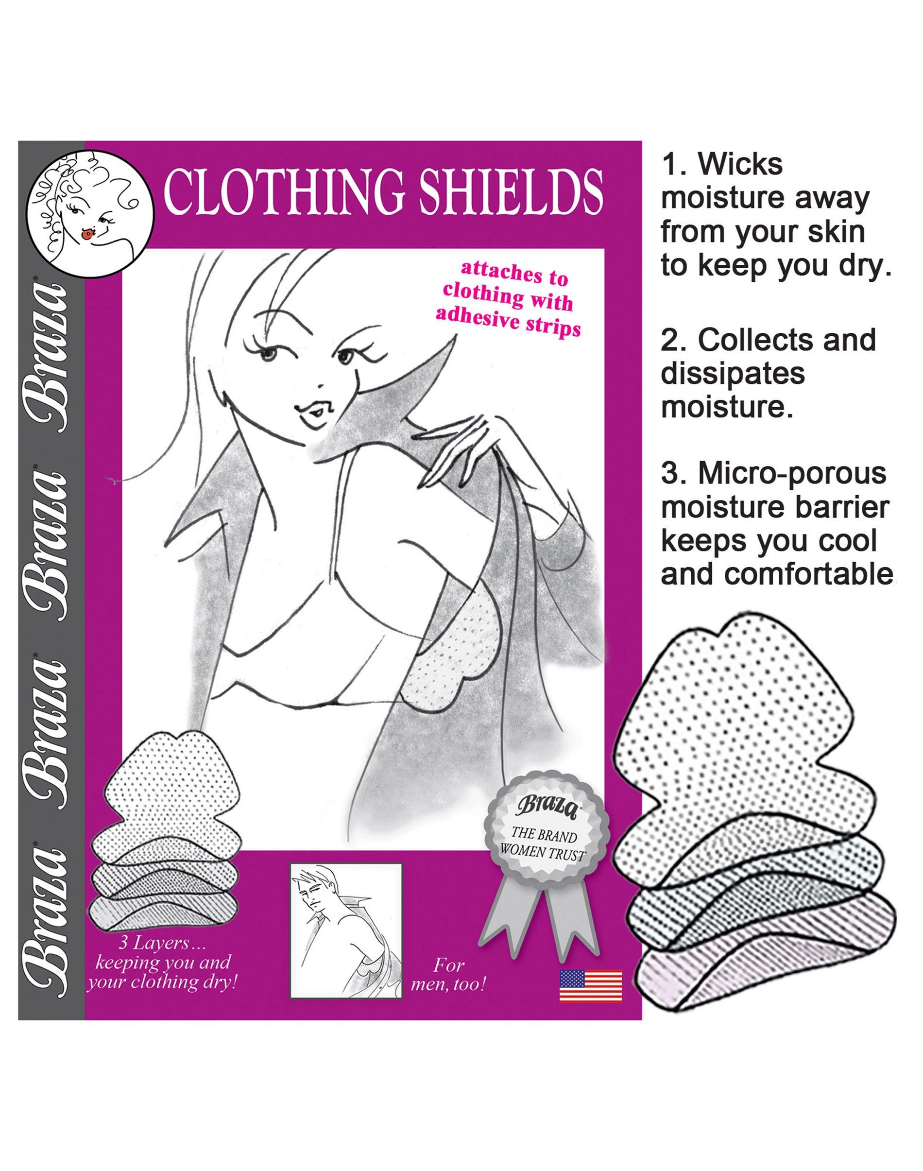 braza clothing shields white one size women's