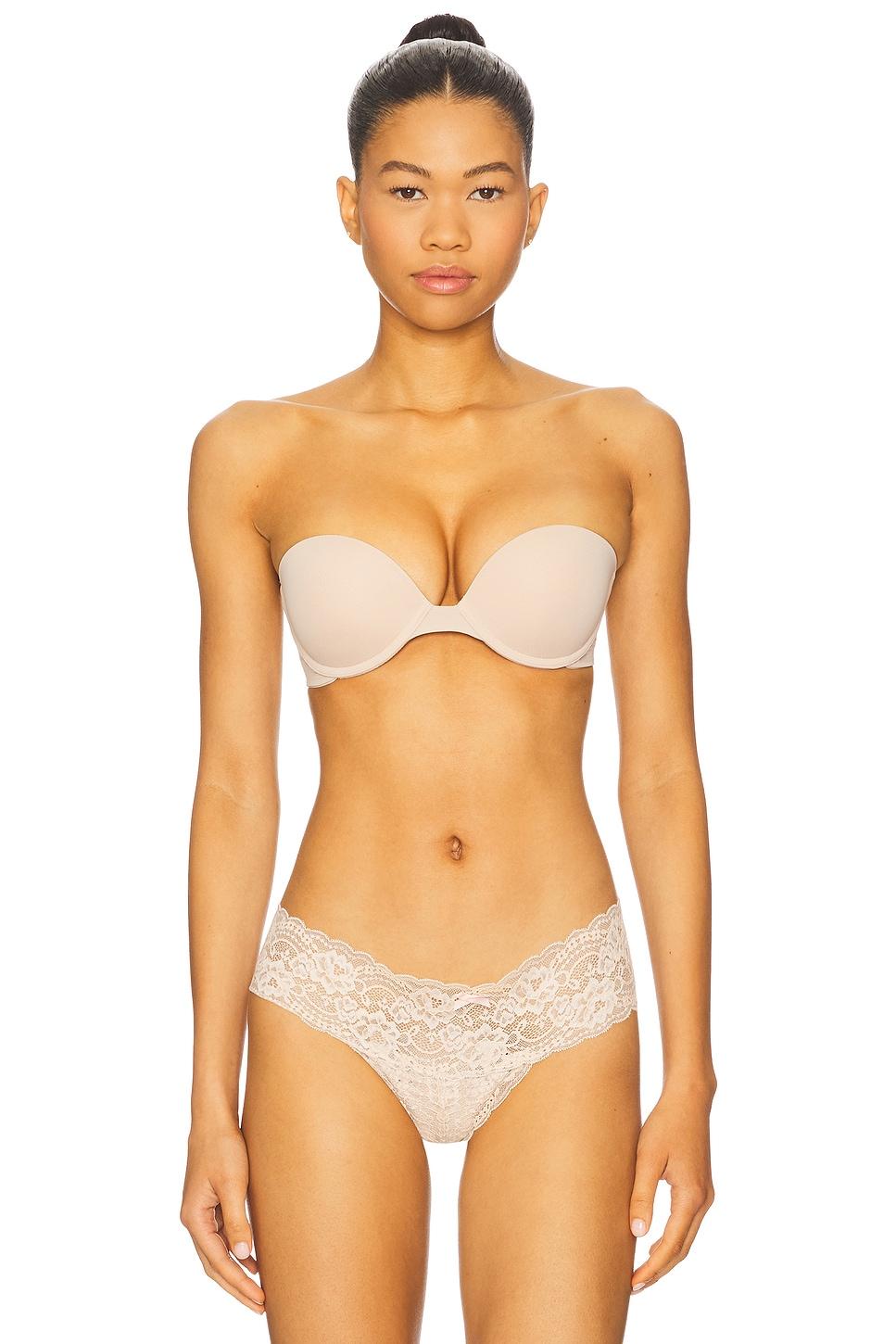 breathless strapless plunge bra