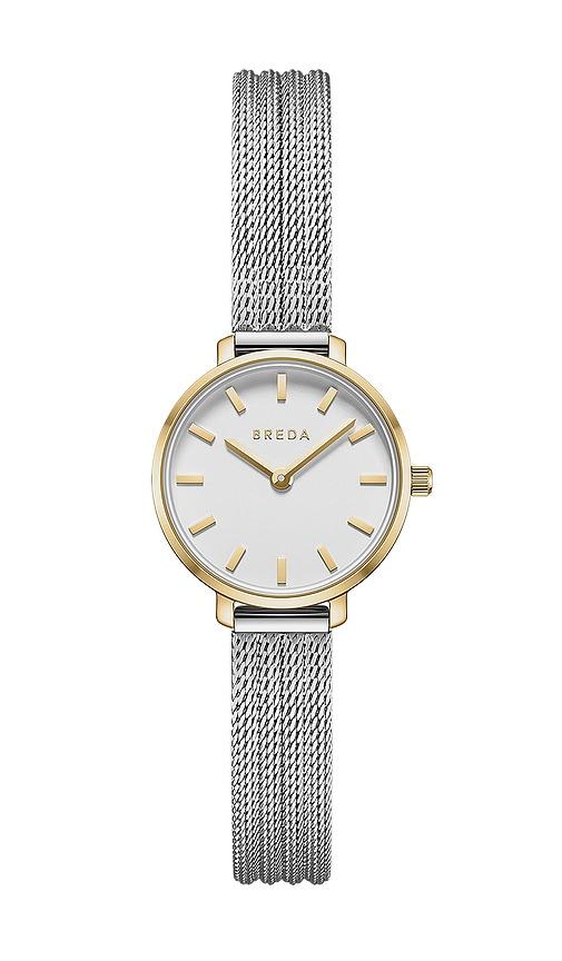 breda beverly mesh watch in multi.