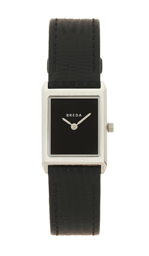 breda virgil watch in black.