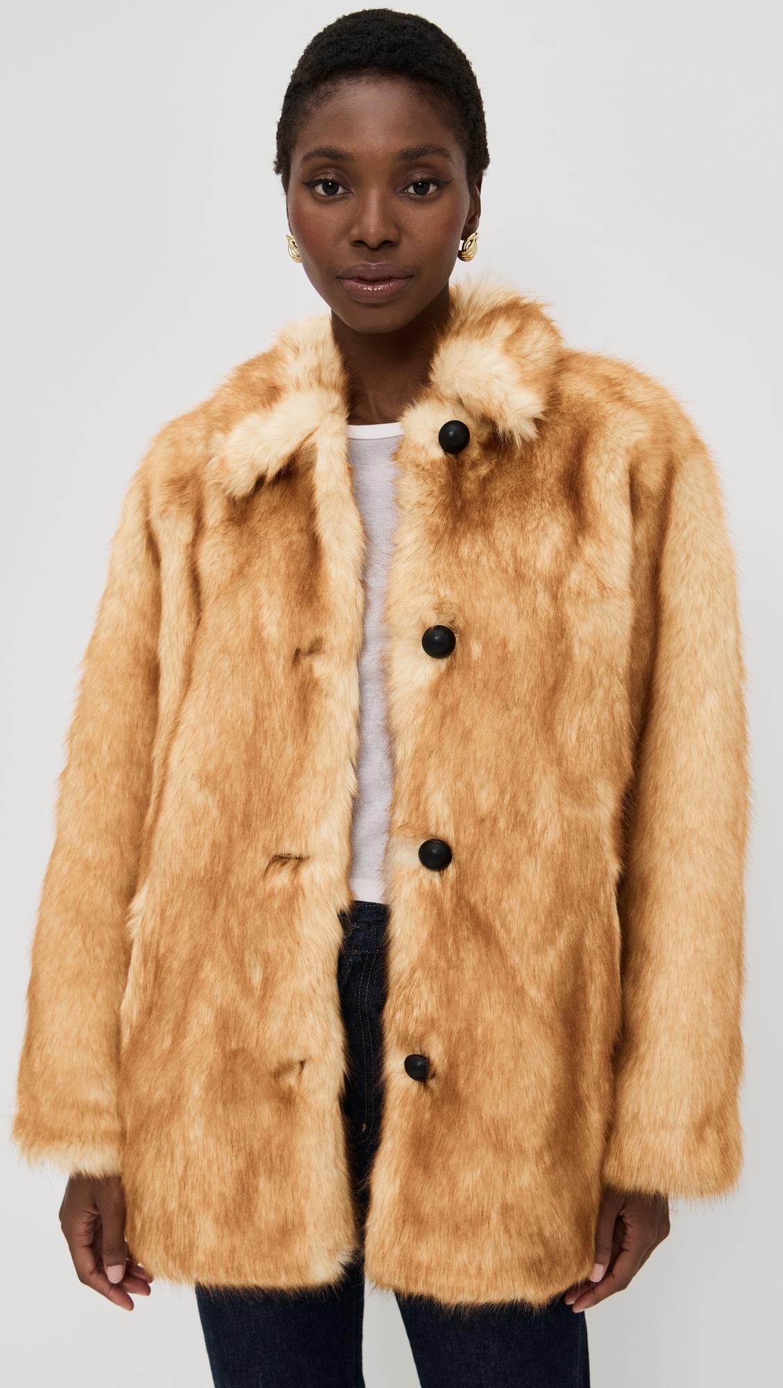 brenna faux fur jacket