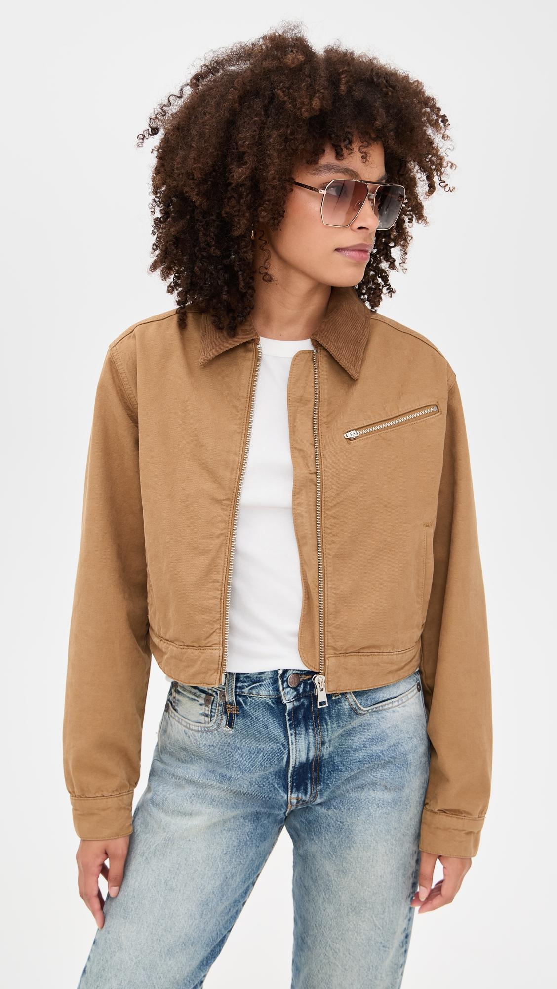 briar cropped utility jacket