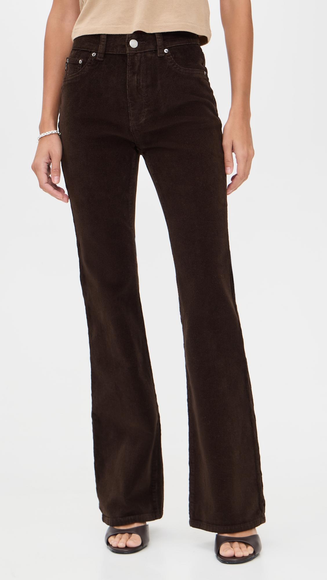 bridget bootcut high rise instasculpt corduroy pants