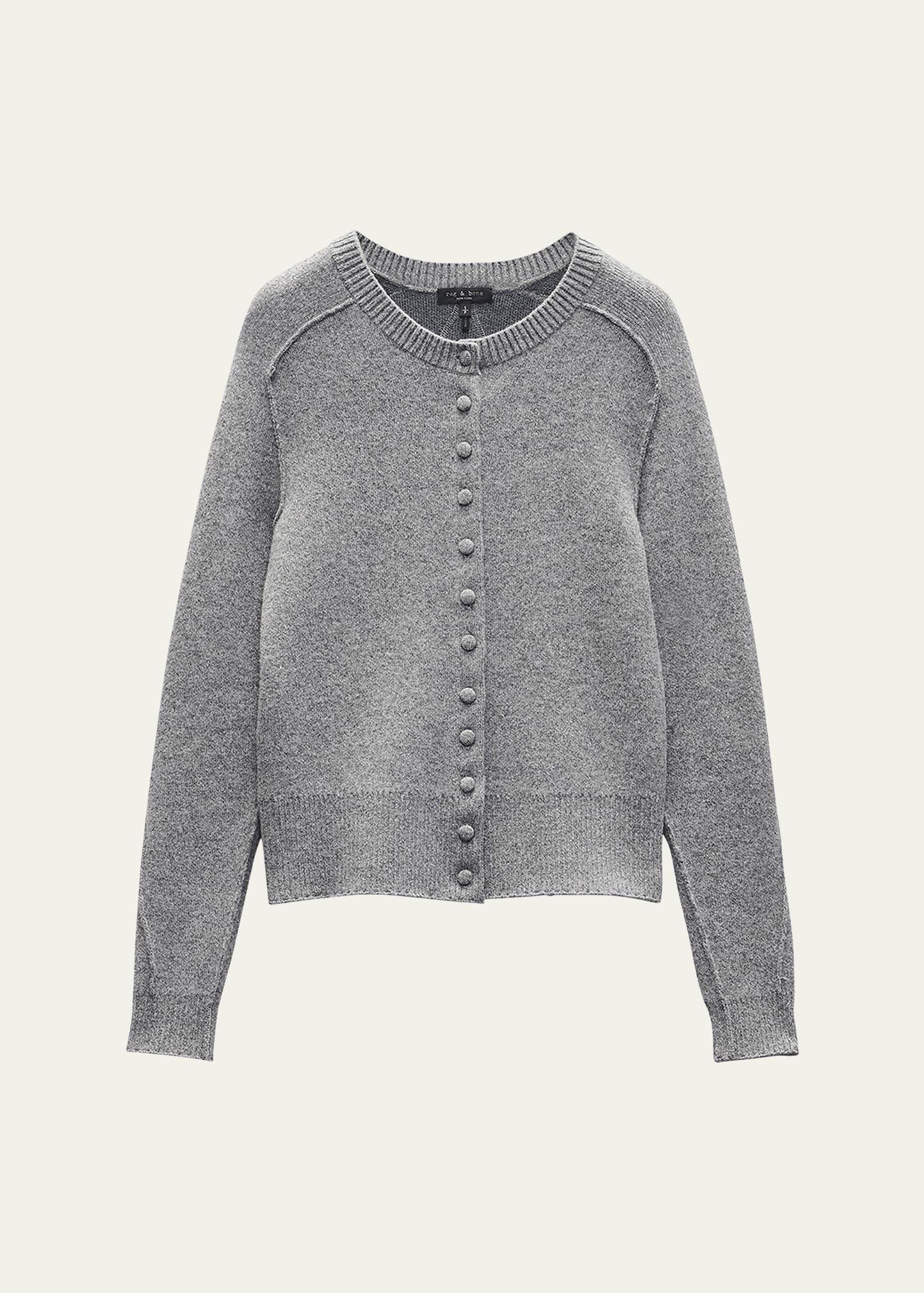 bridget crewneck cardigan
