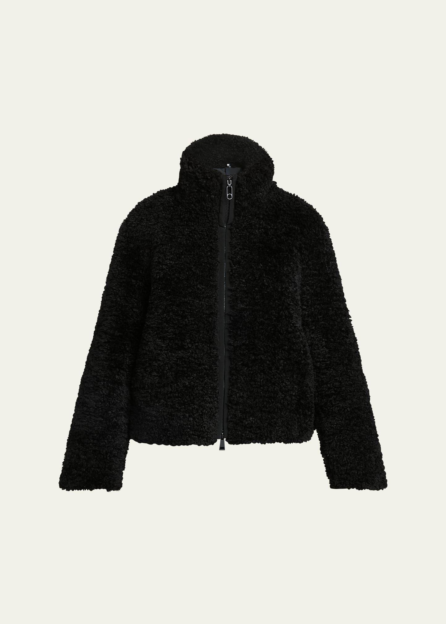 bridoire teddy bomber jacket