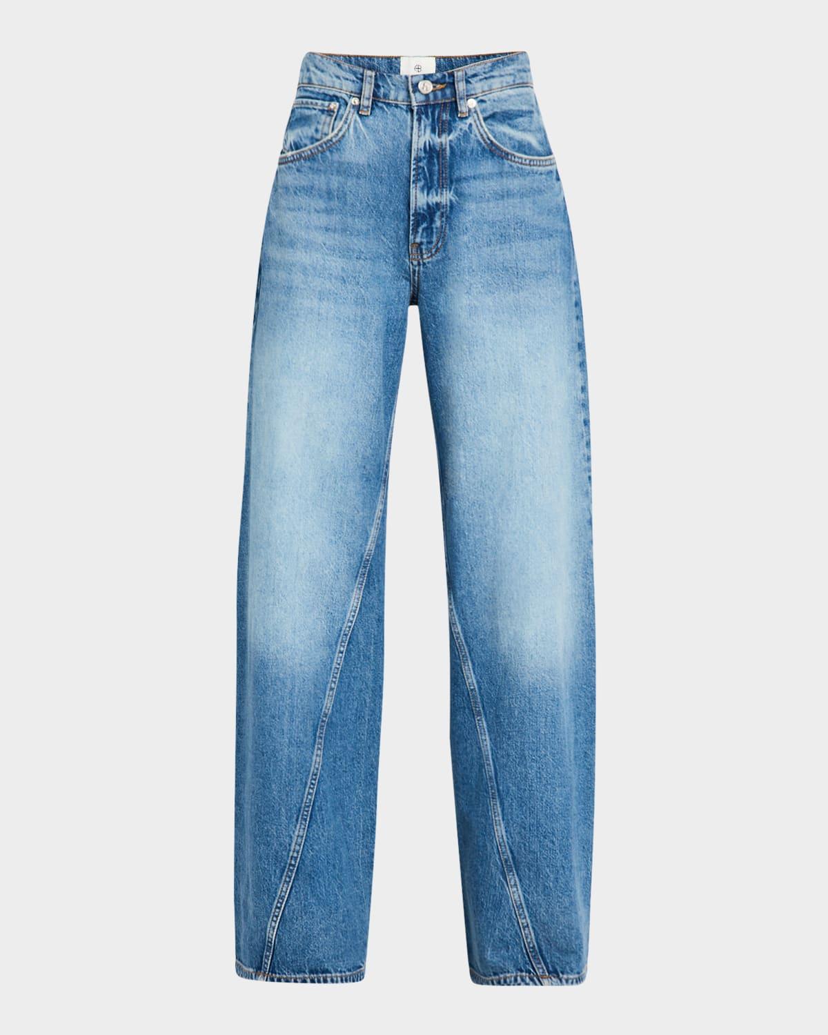 brie twisted seam jeans