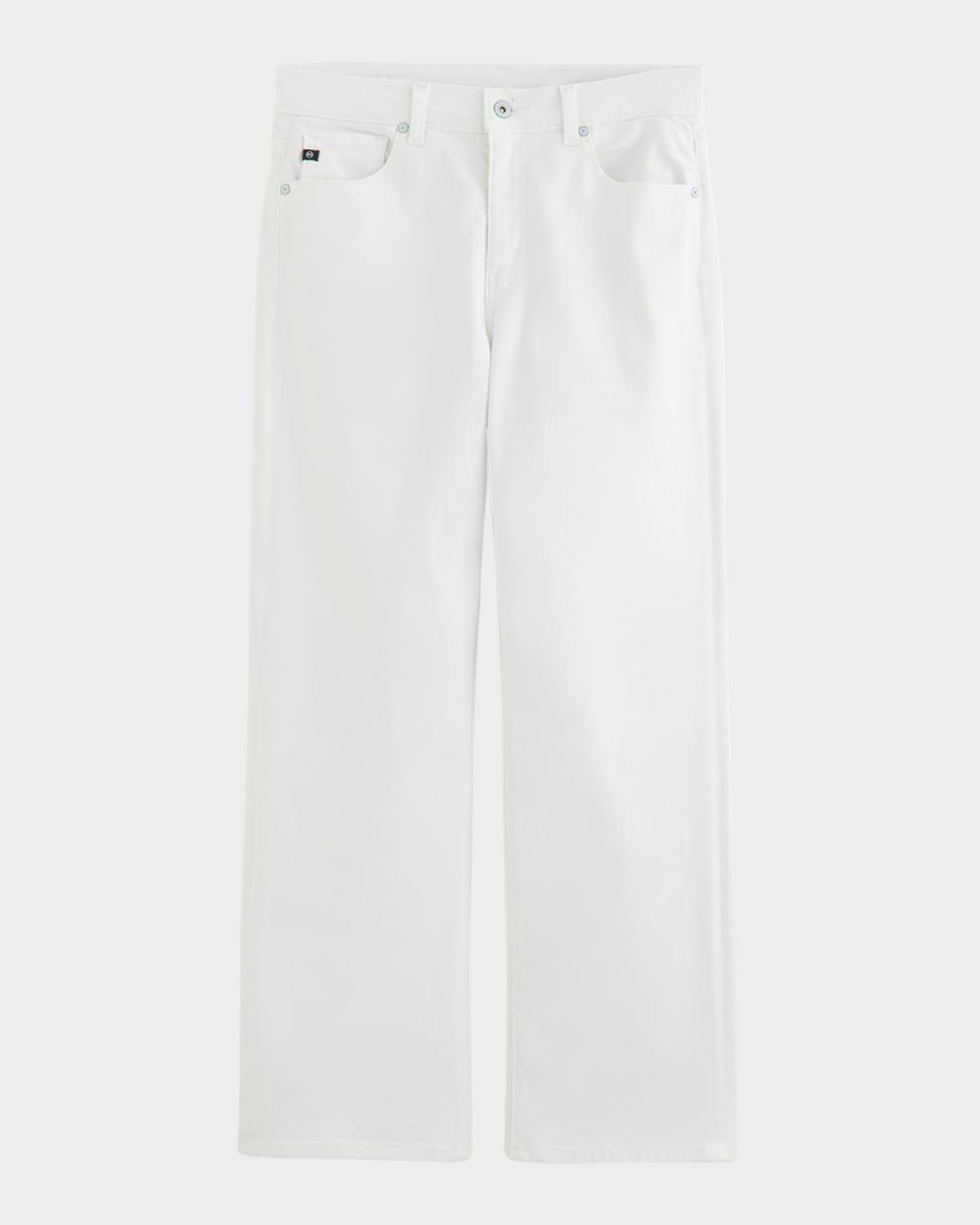 brinley mid-rise straight crop jeans