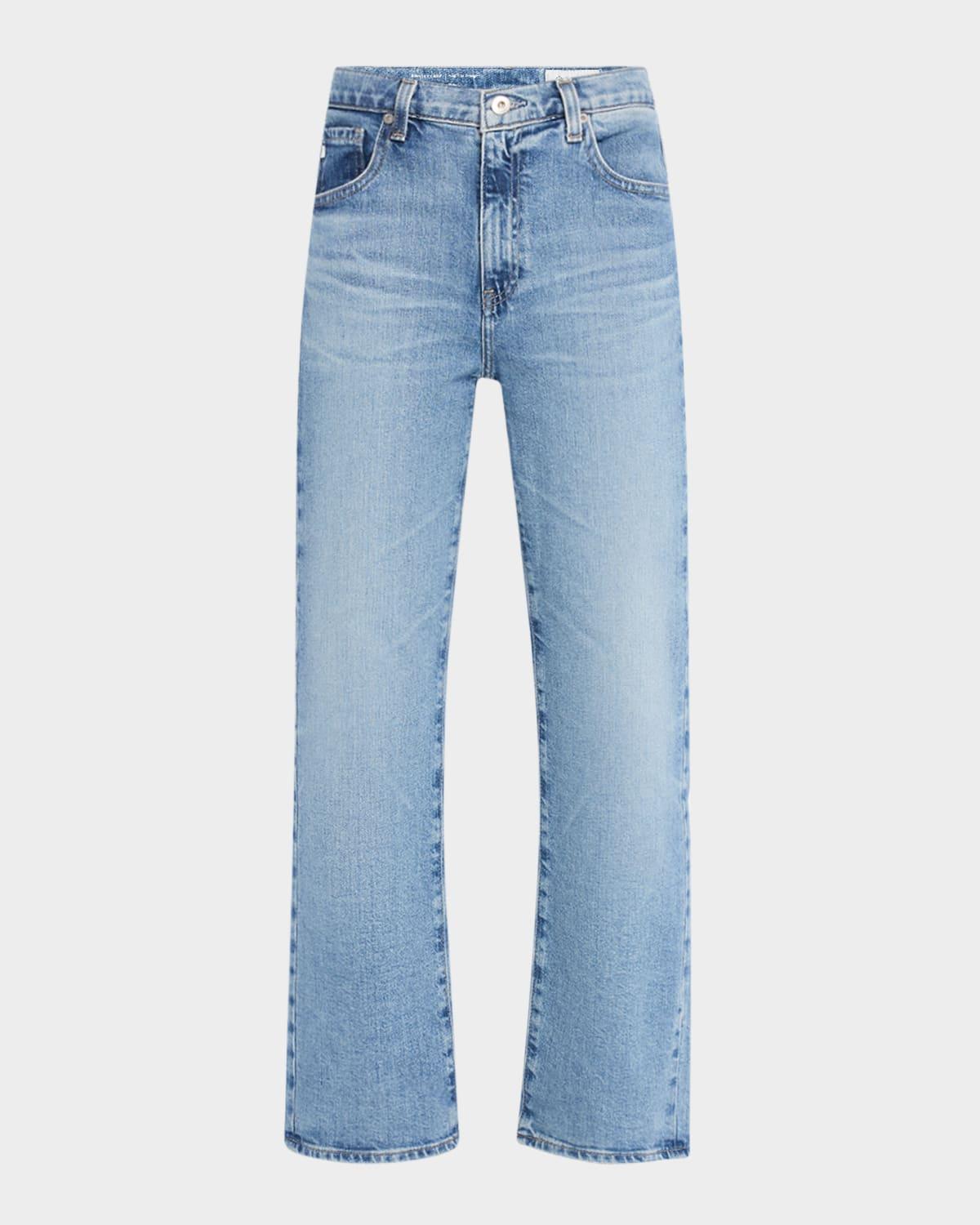 brinley mid-rise straight crop jeans