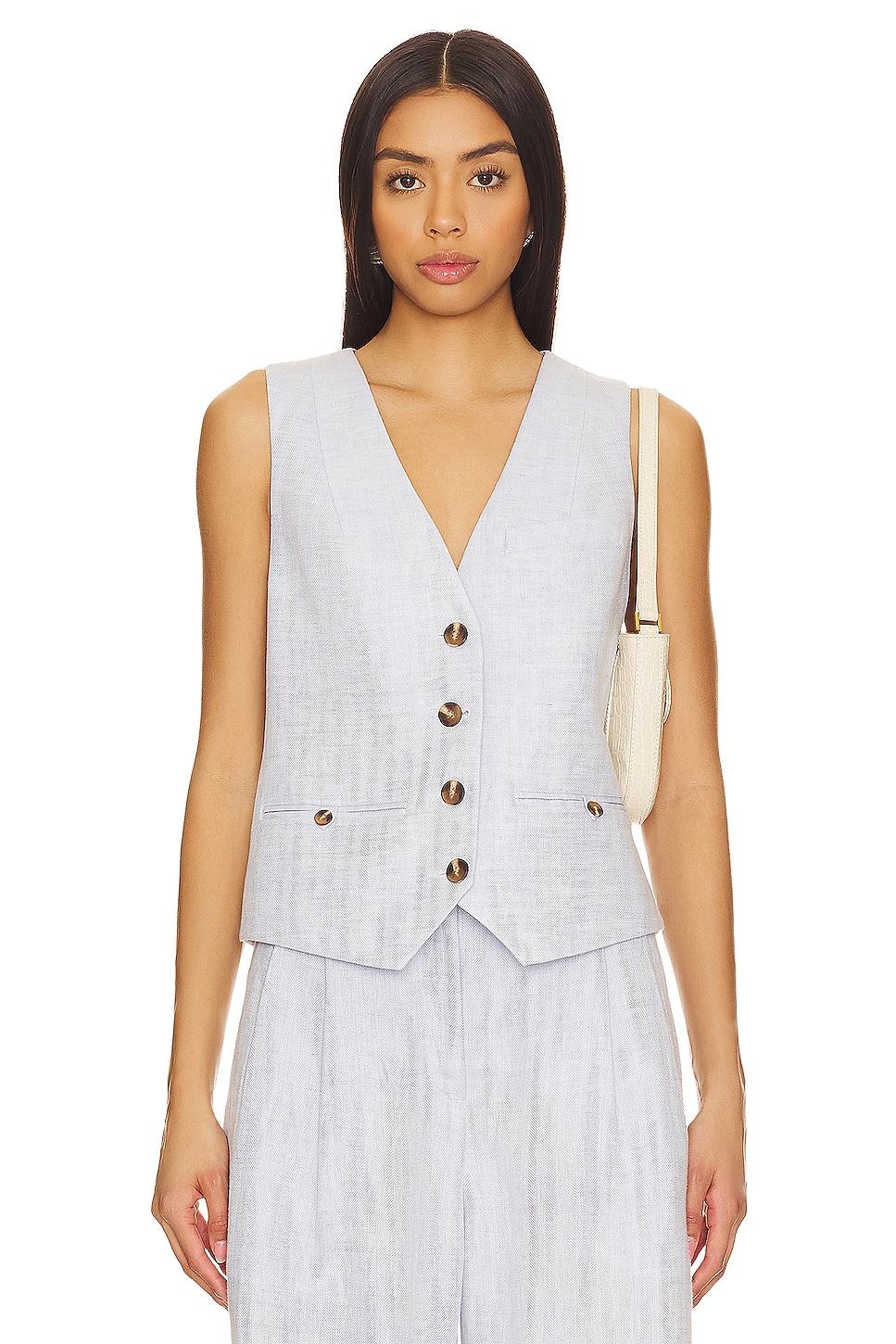 brisa oversized tailored vest