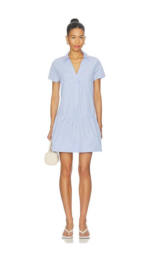 brochu walker antibes dress in baby blue.