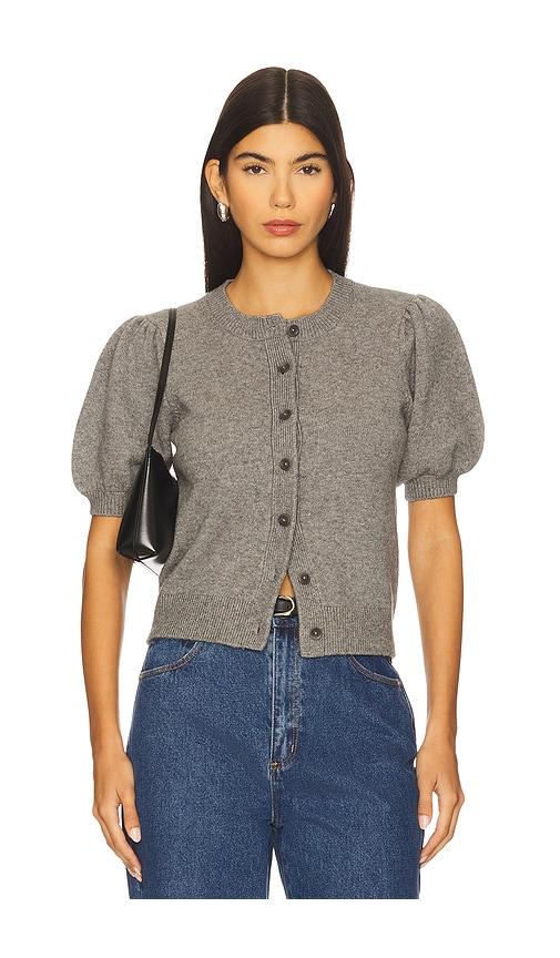 brochu walker havana cardigan in grey.