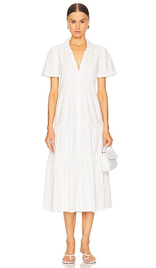brochu walker havana dress in white.
