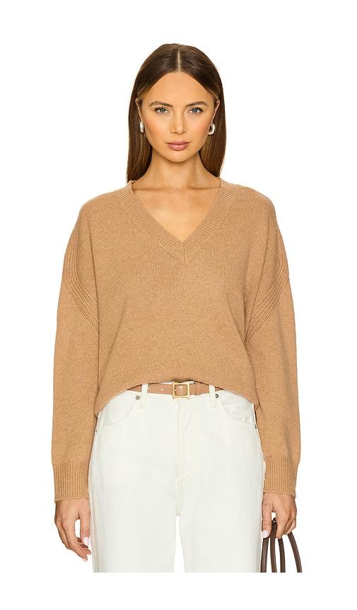 brochu walker james sweater in tan.