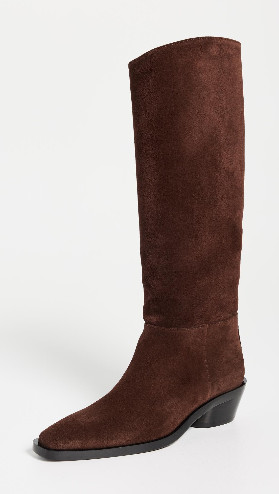 bronco knee high boots