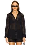 bronte button down top