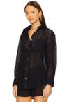 bronte button down top