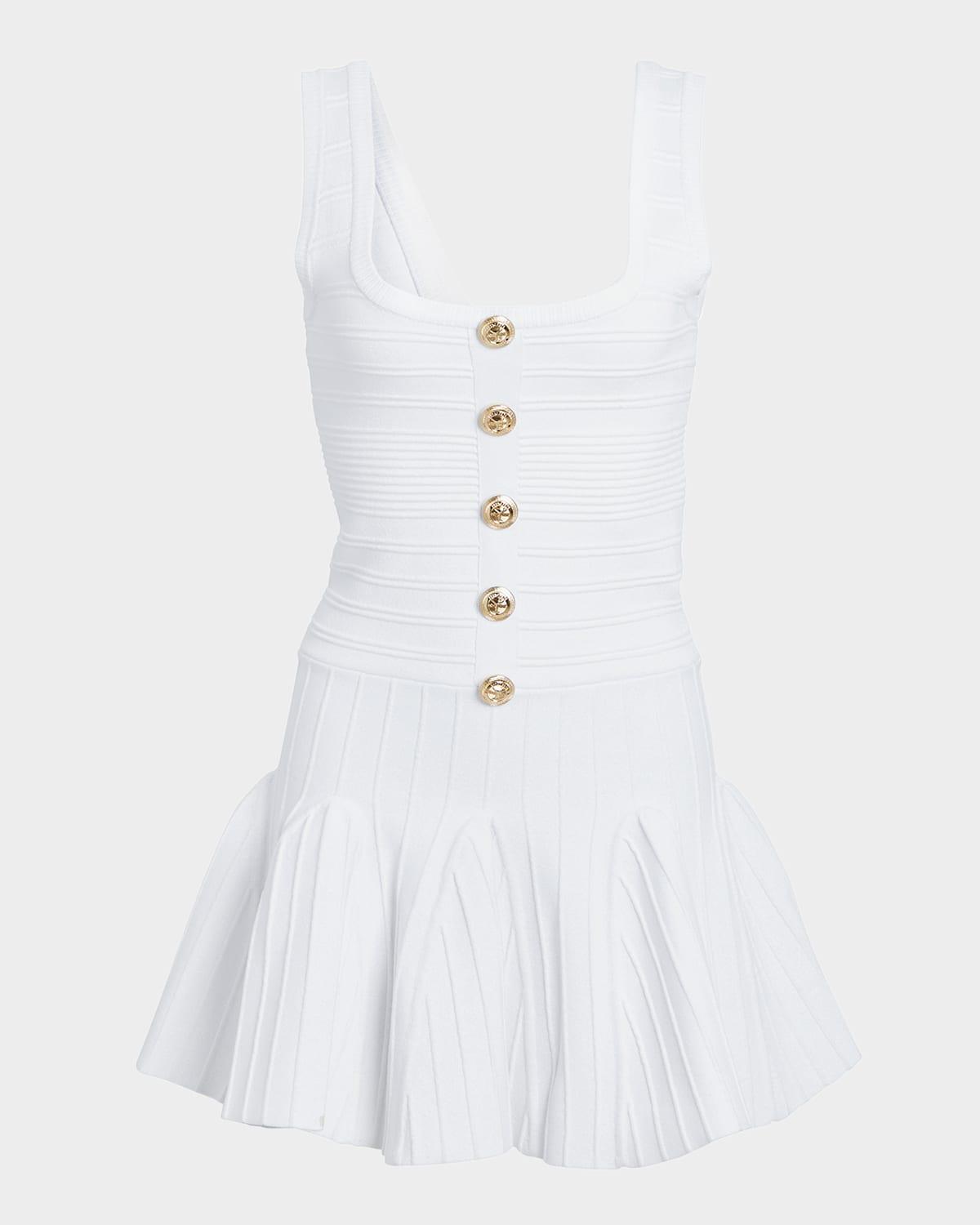 brooke sleeveless ribbed mini dress