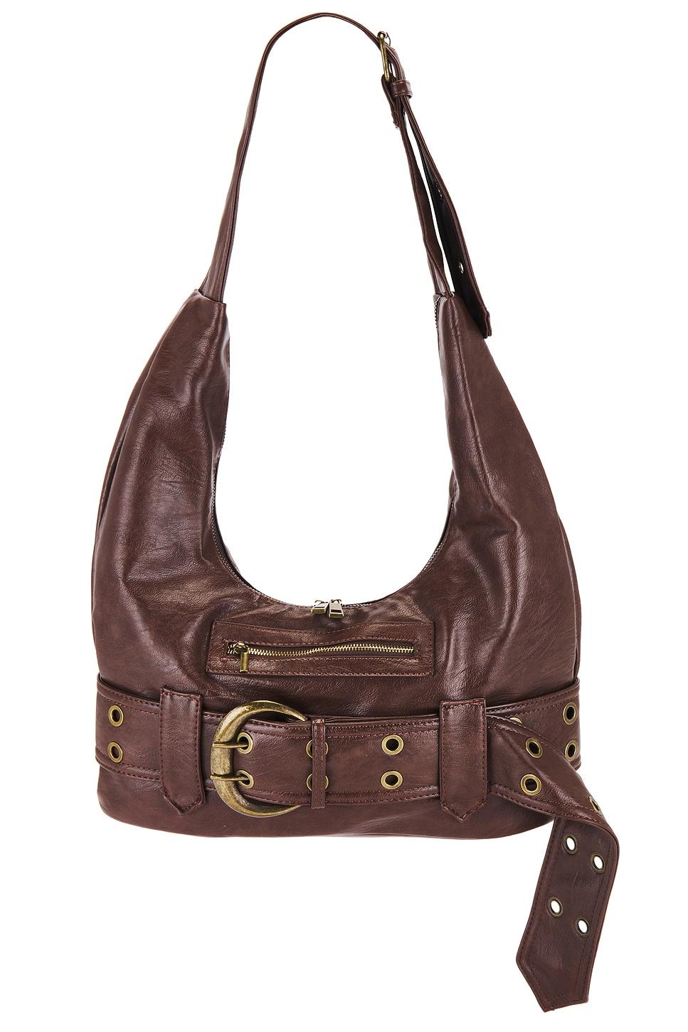 brooke studded shoulder bag