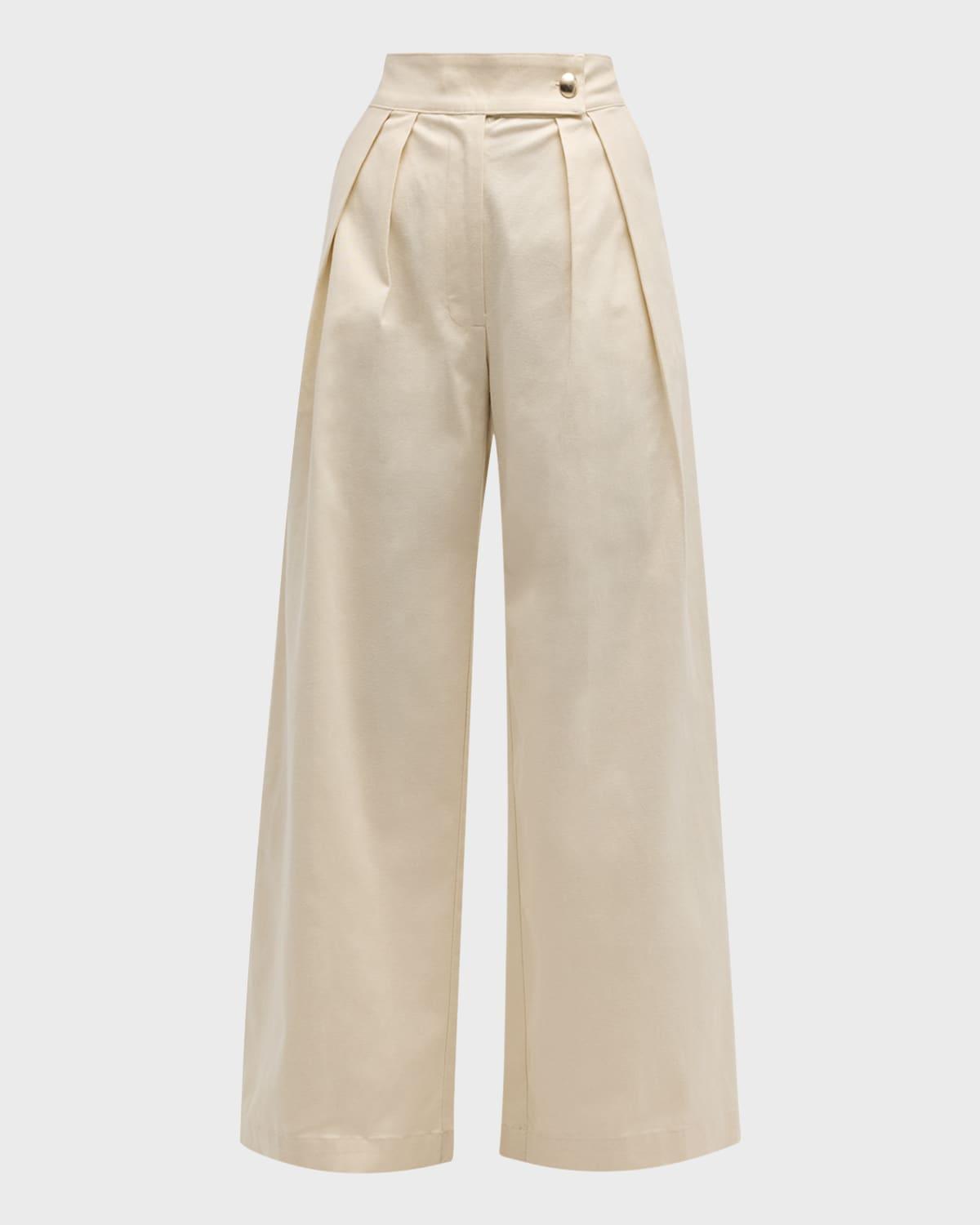 brooklyn tailored twill pants