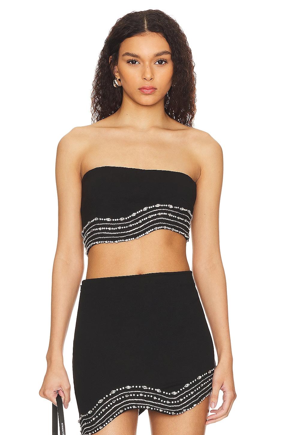 bruna embellished bra top