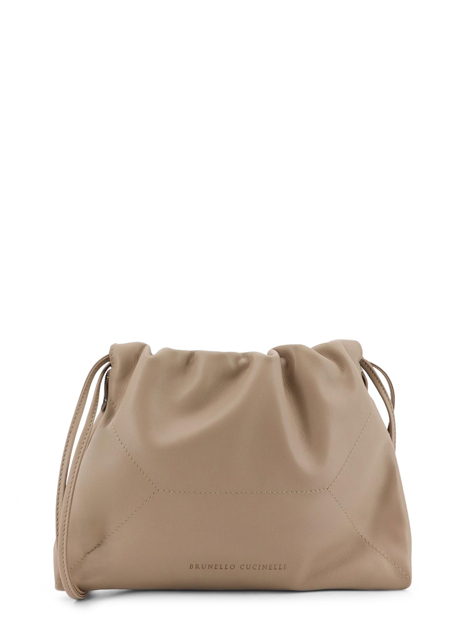 brunello cucinelli bags moonbeam pelle - women