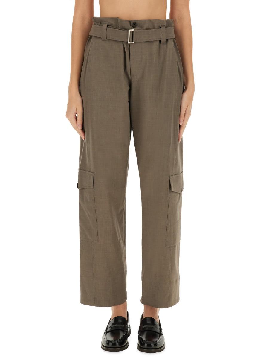 brunello cucinelli belted pants