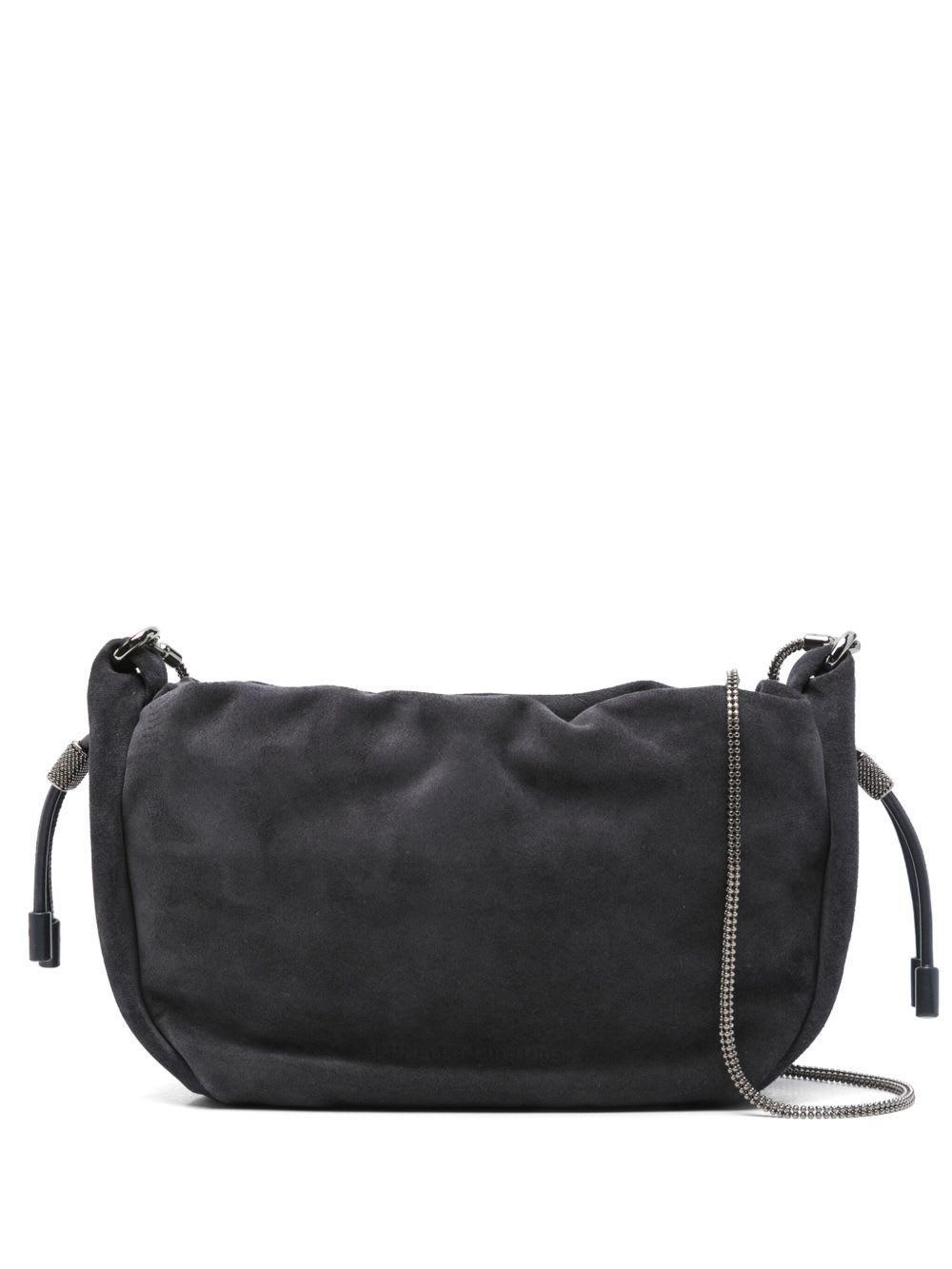 brunello cucinelli bucket mellow mini crossbody bag