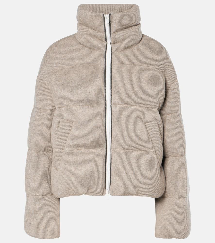 brunello cucinelli cashmere down jacket