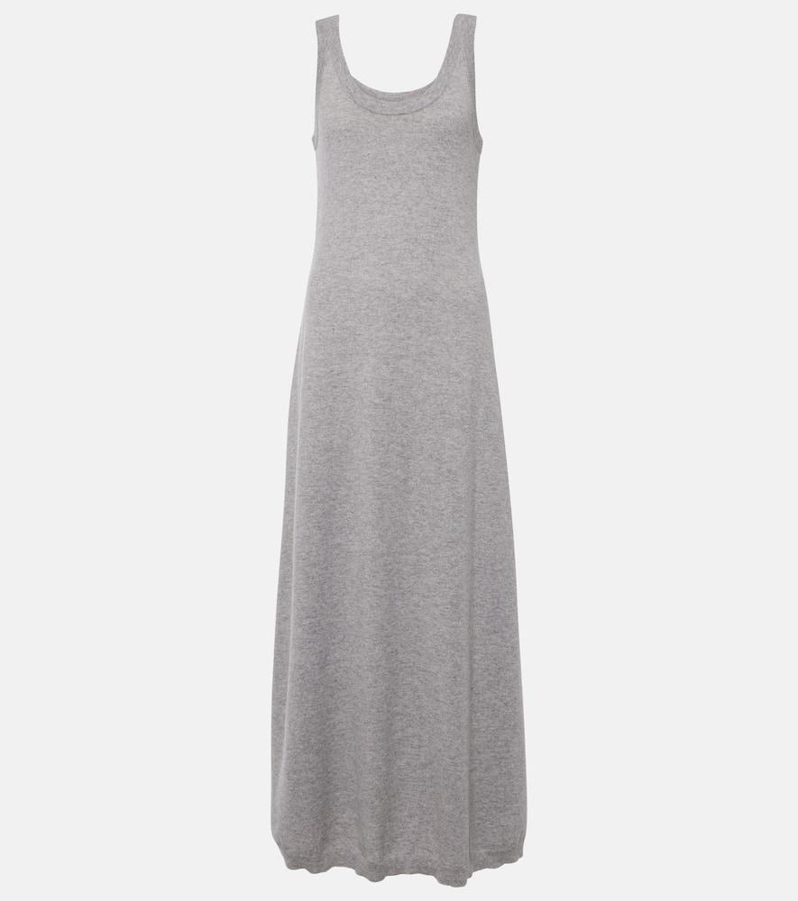 brunello cucinelli cashmere midi dress
