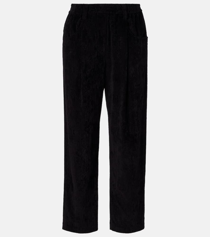 brunello cucinelli cotton corduroy pants