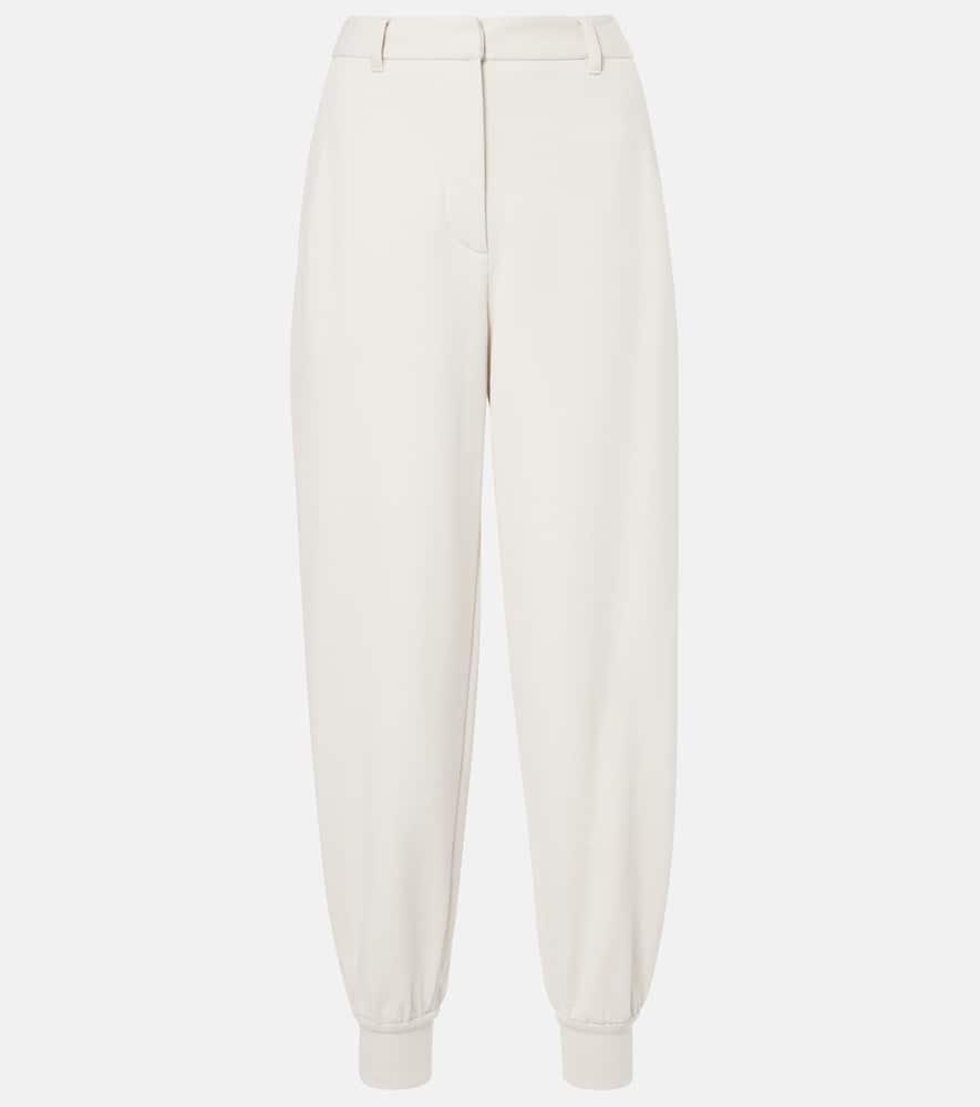 brunello cucinelli cotton jersey sweatpants