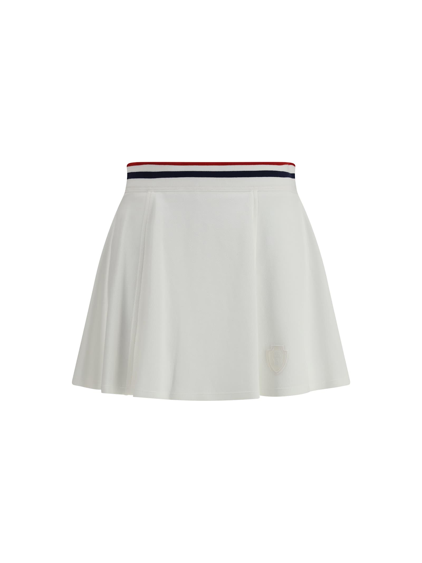 brunello cucinelli cotton miniskirt