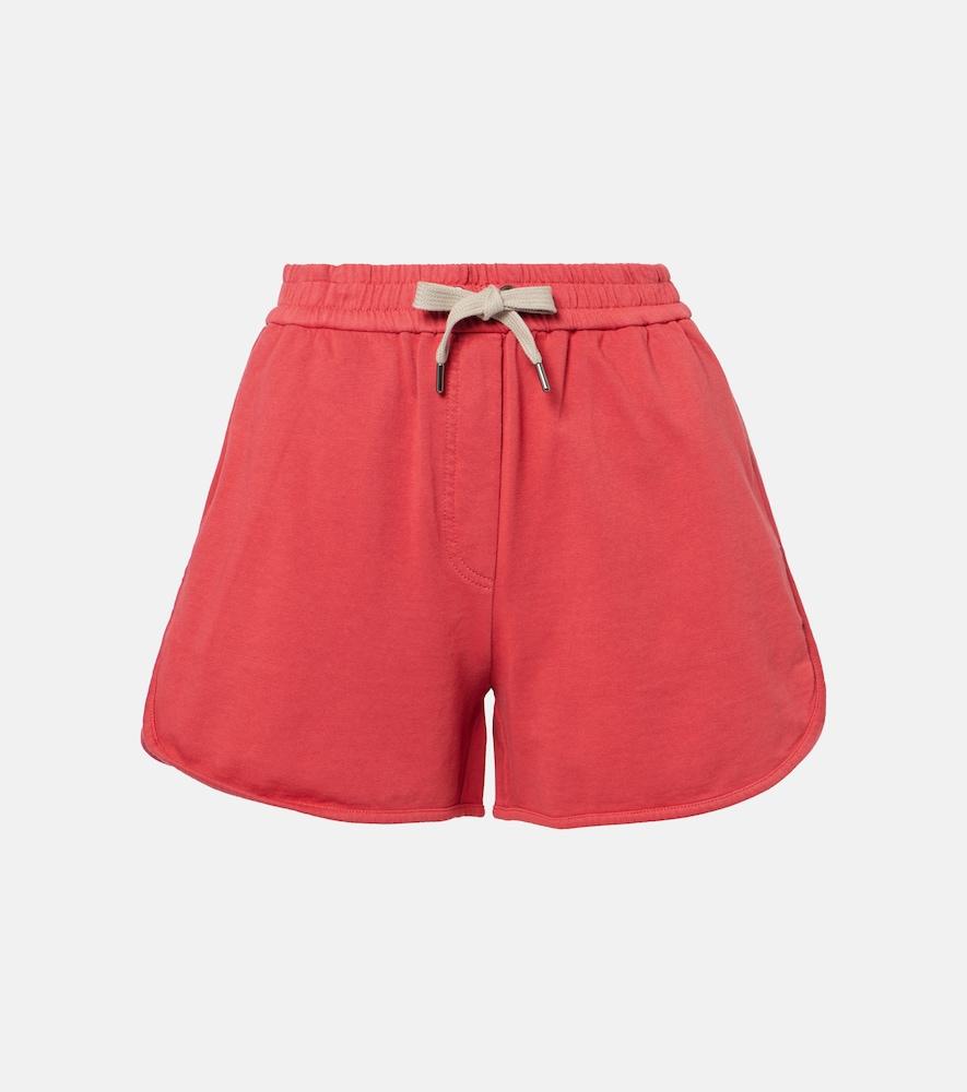 brunello cucinelli cotton shorts