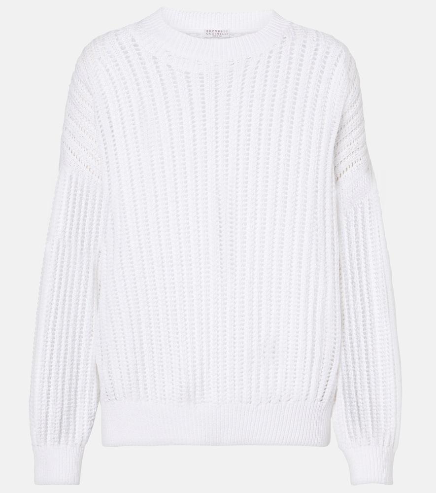 brunello cucinelli cotton sweater