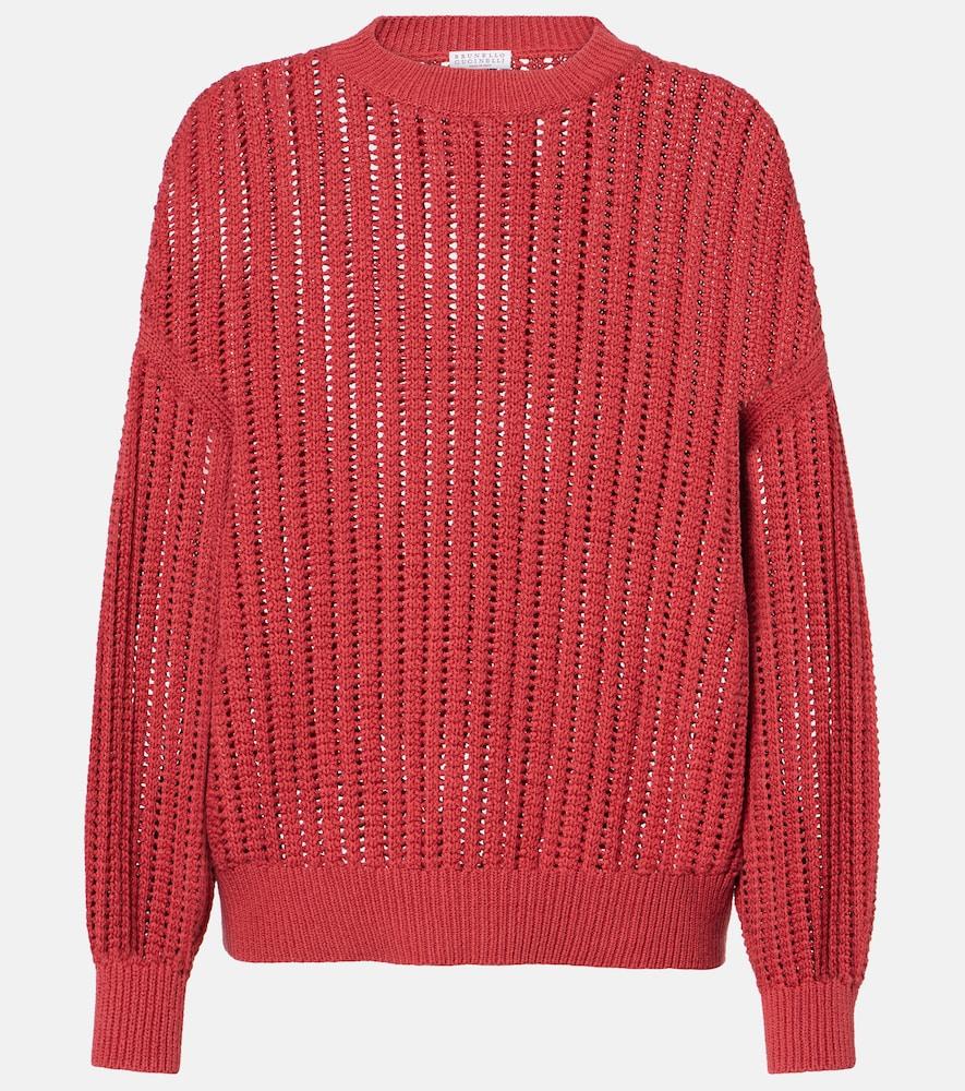 brunello cucinelli cotton sweater