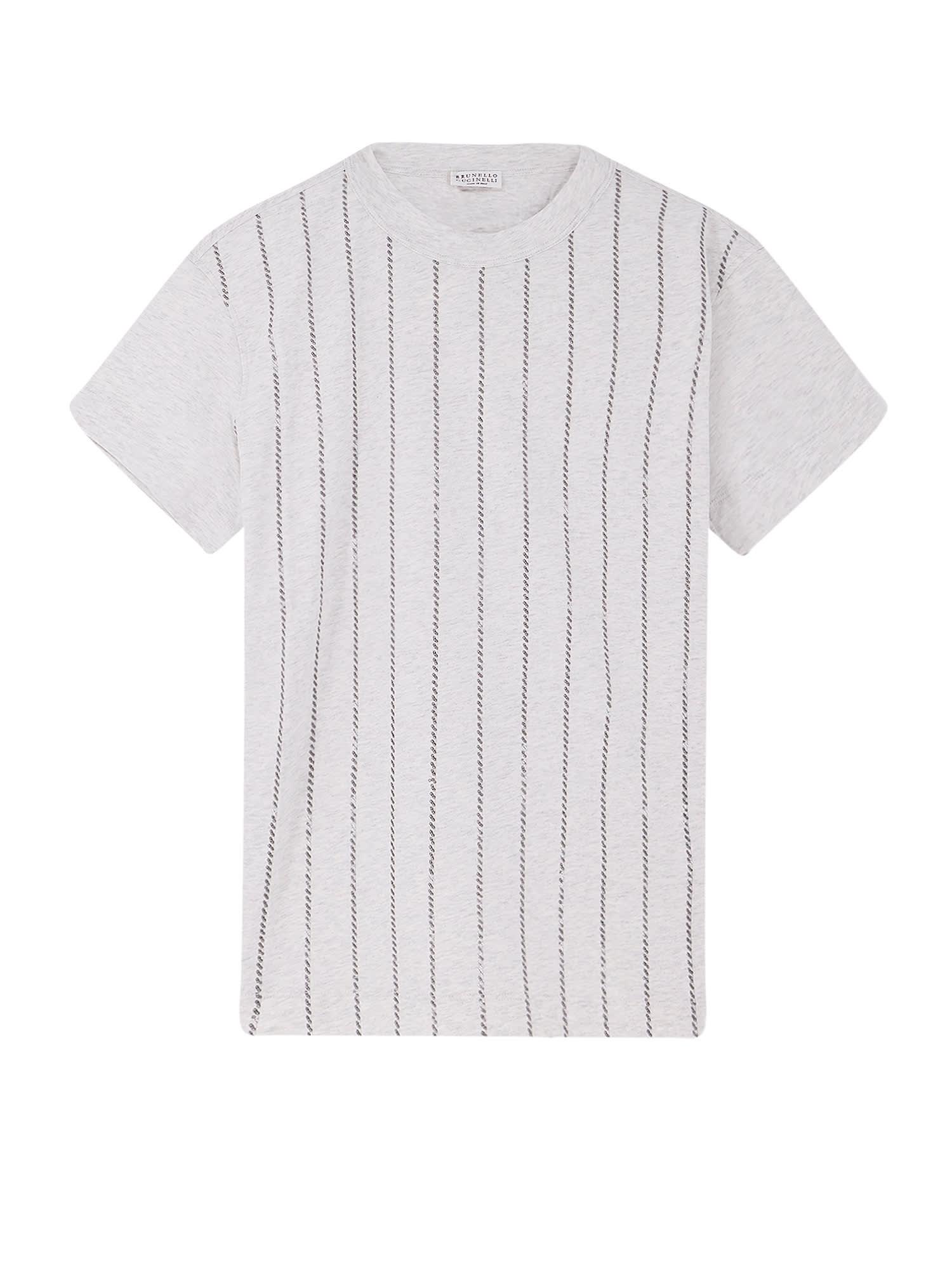 brunello cucinelli cotton t-shirt