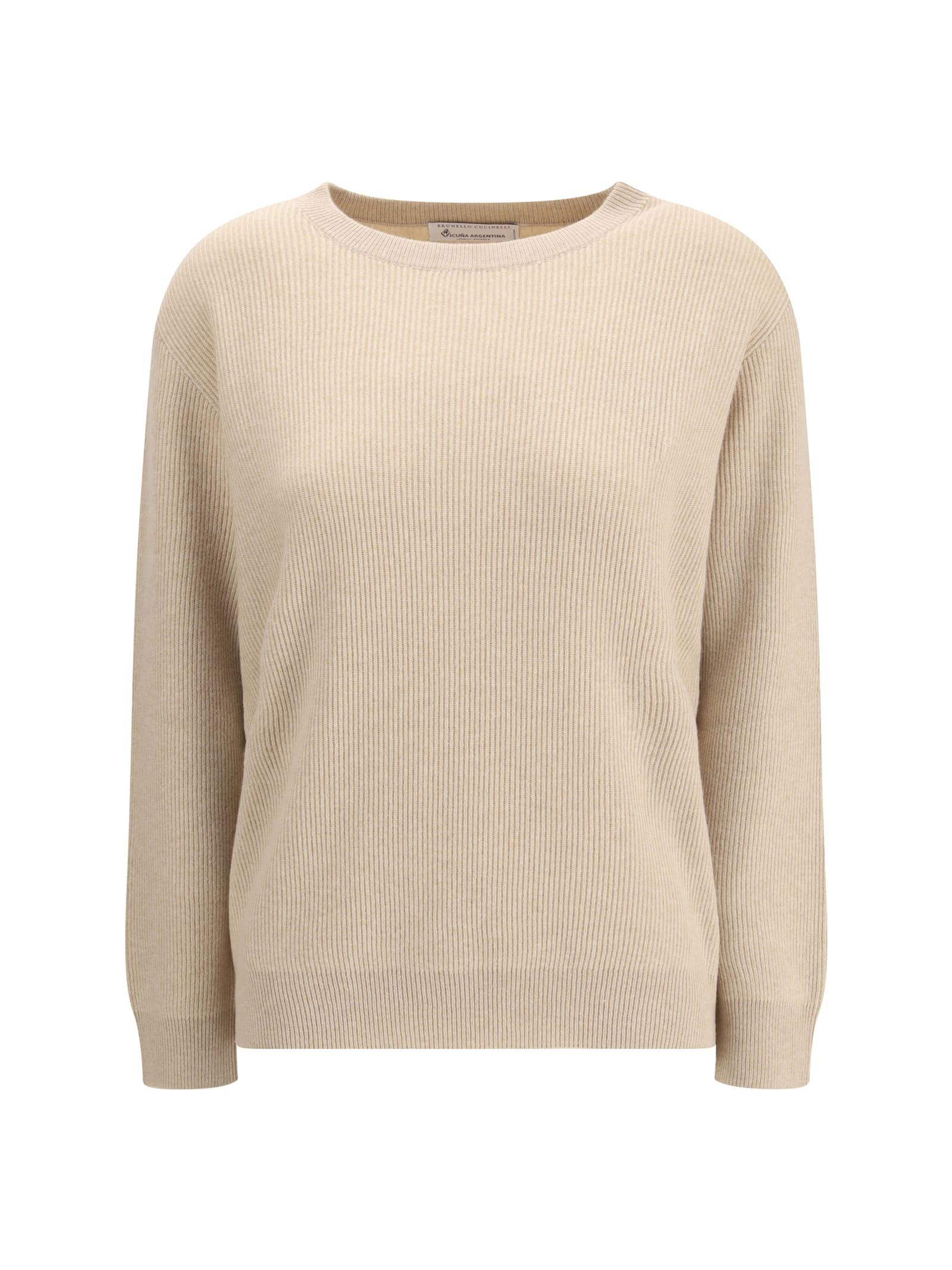 brunello cucinelli crew-neck sweater
