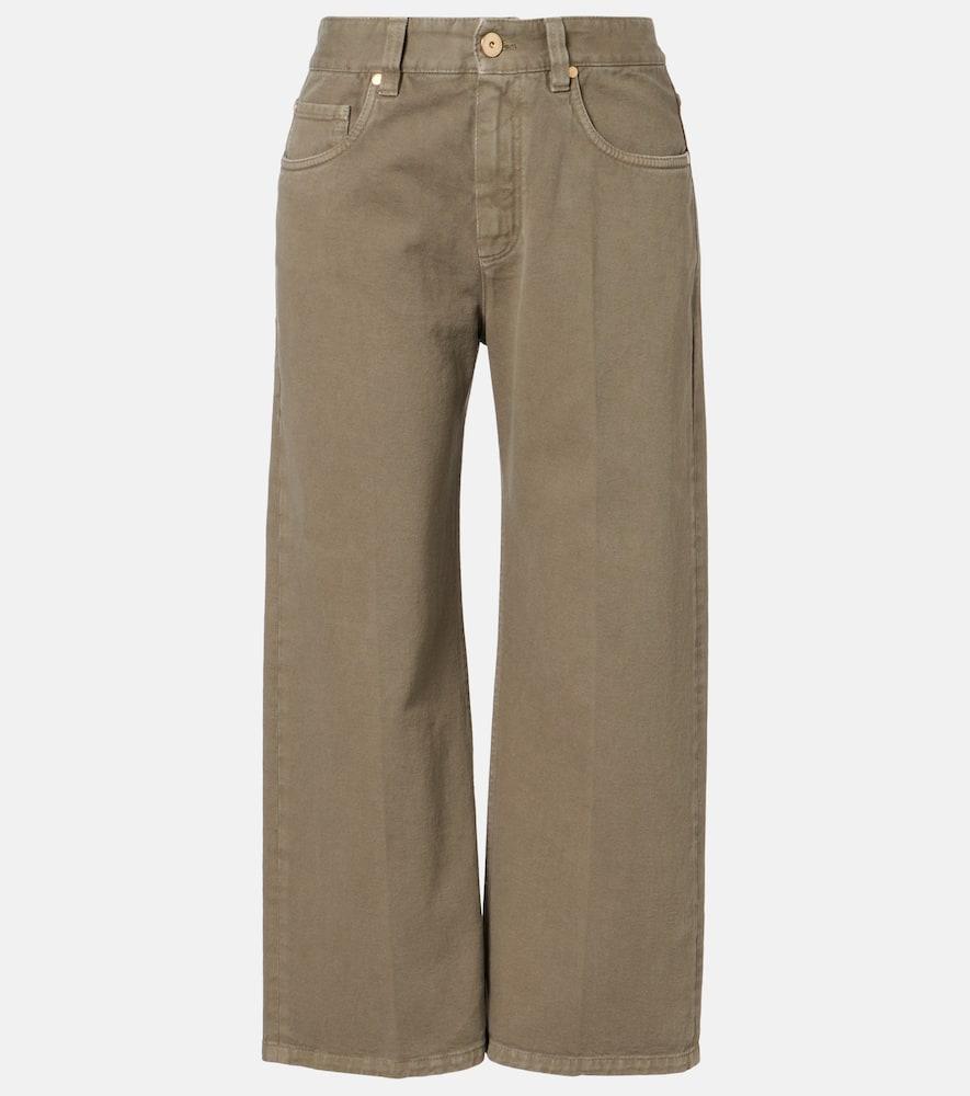 brunello cucinelli cropped wide