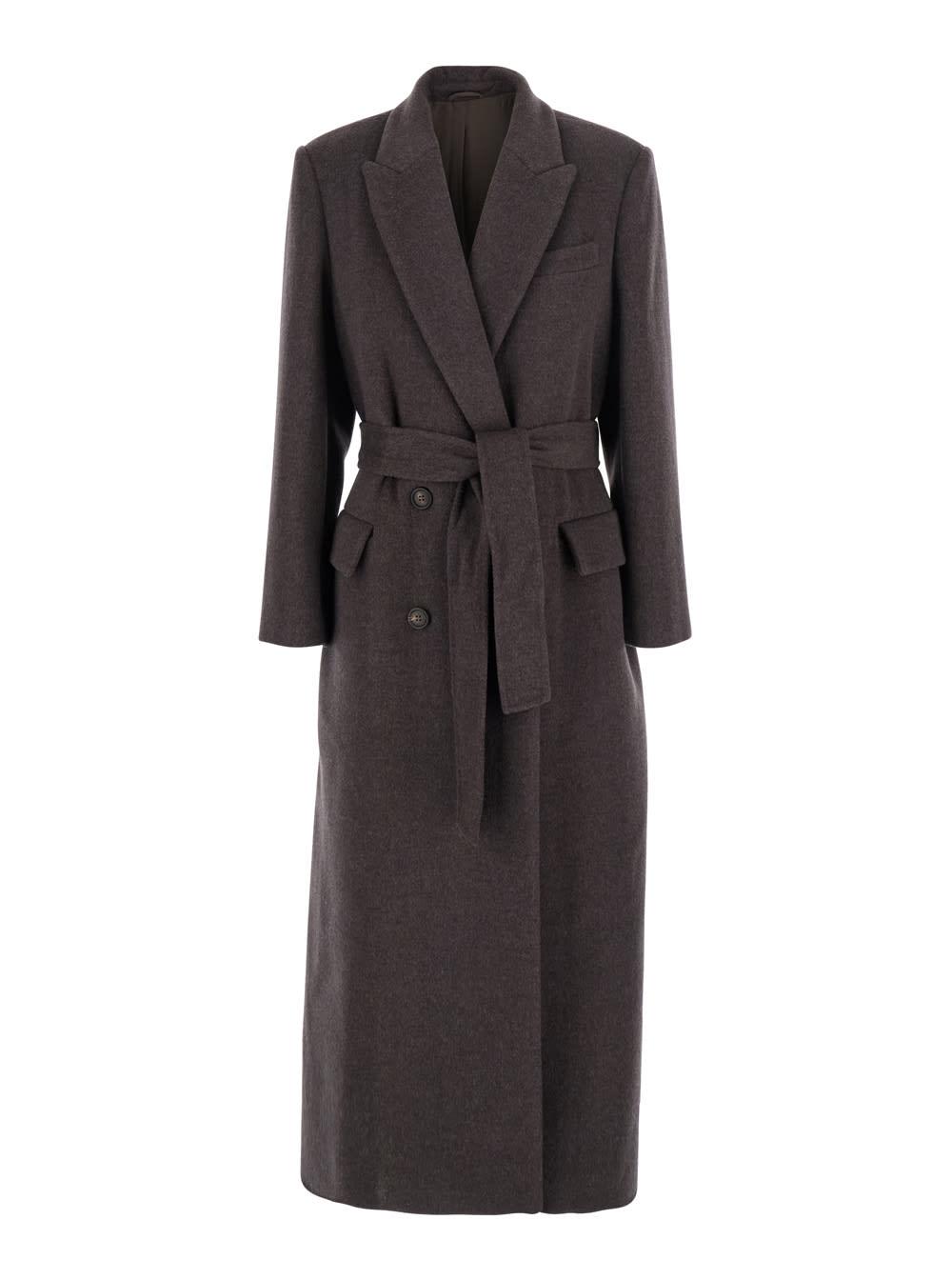 brunello cucinelli double coat