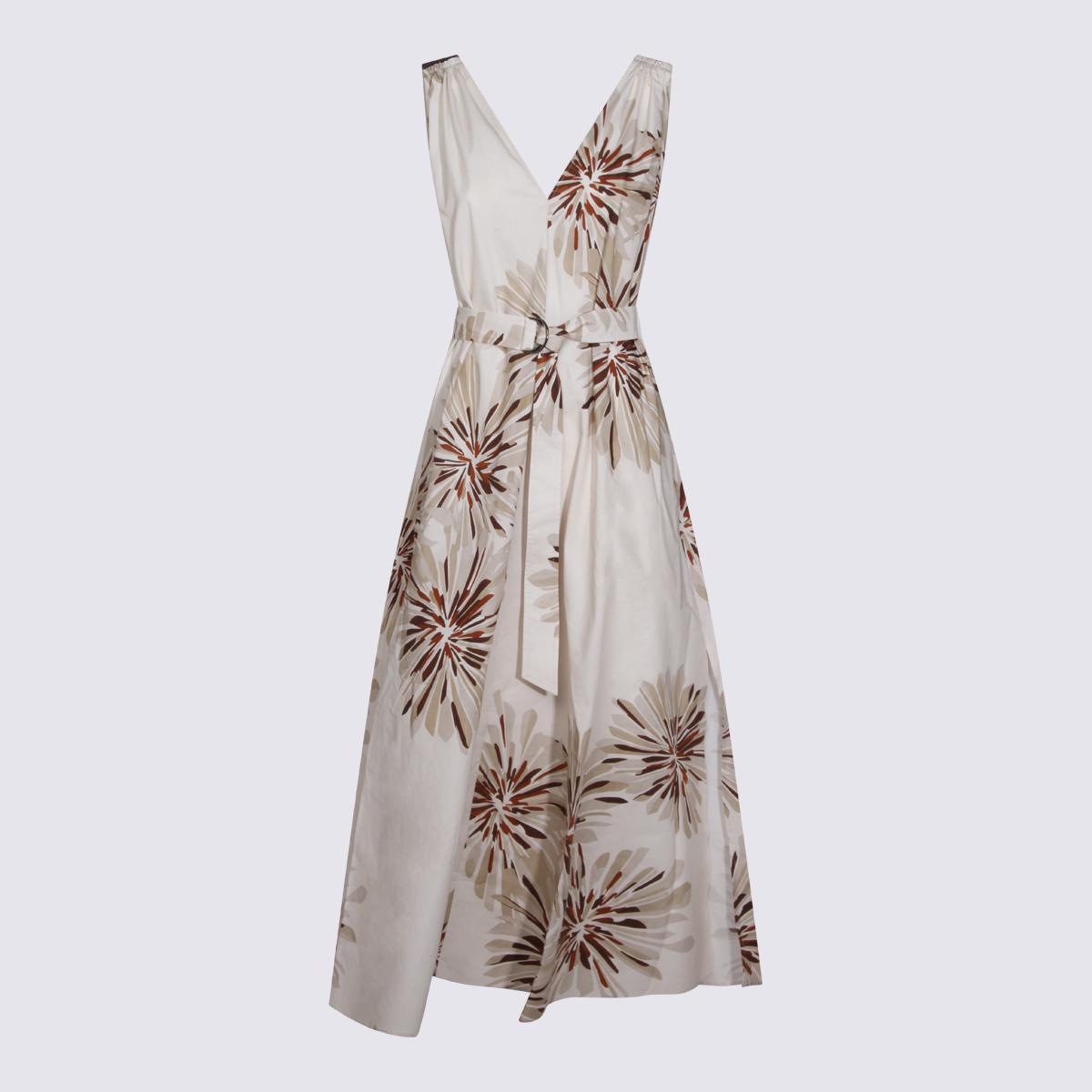 brunello cucinelli dresses natural _co - women