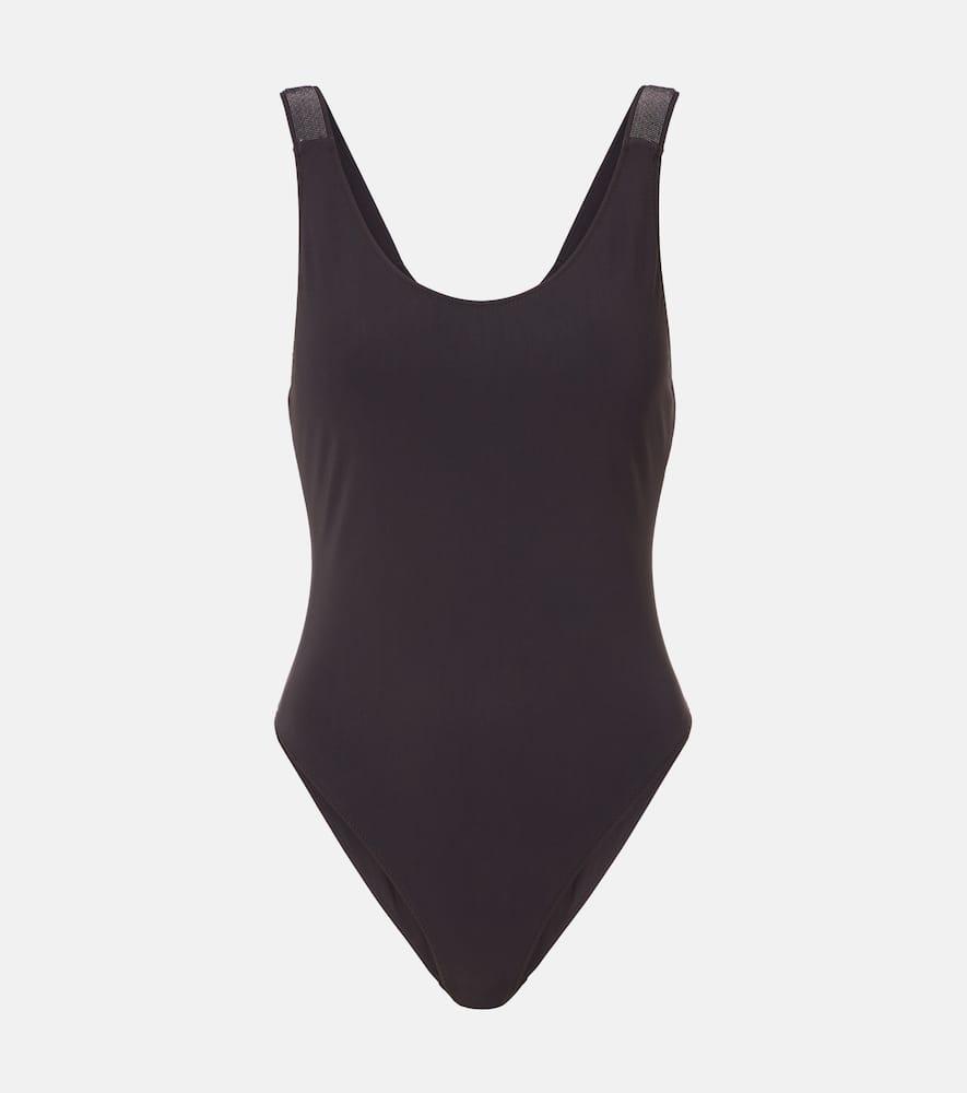 brunello cucinelli embellished swimsuit