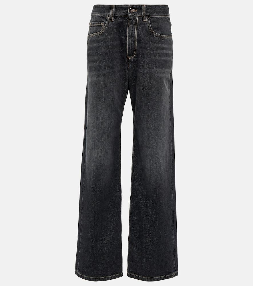 brunello cucinelli embellished wide