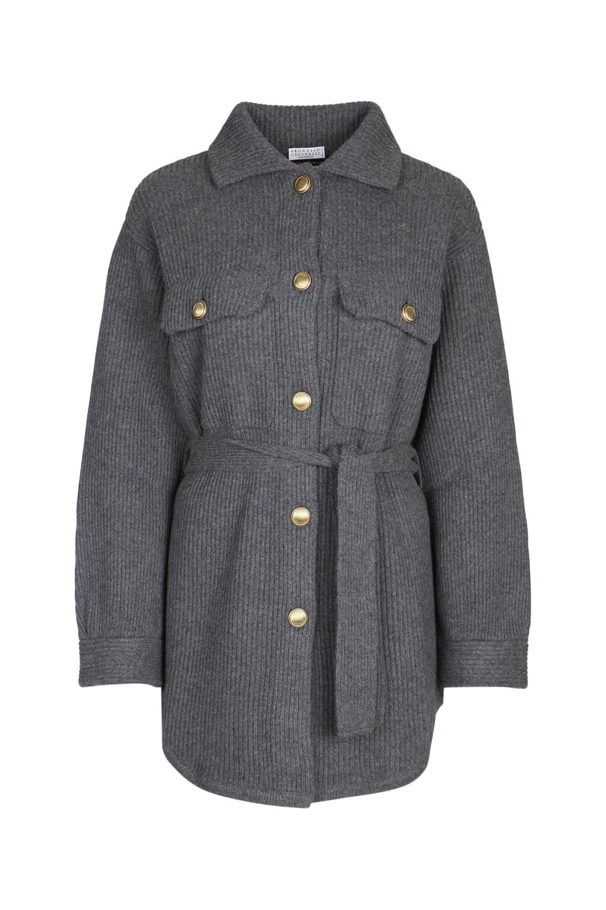 brunello cucinelli english ribbed cardigan