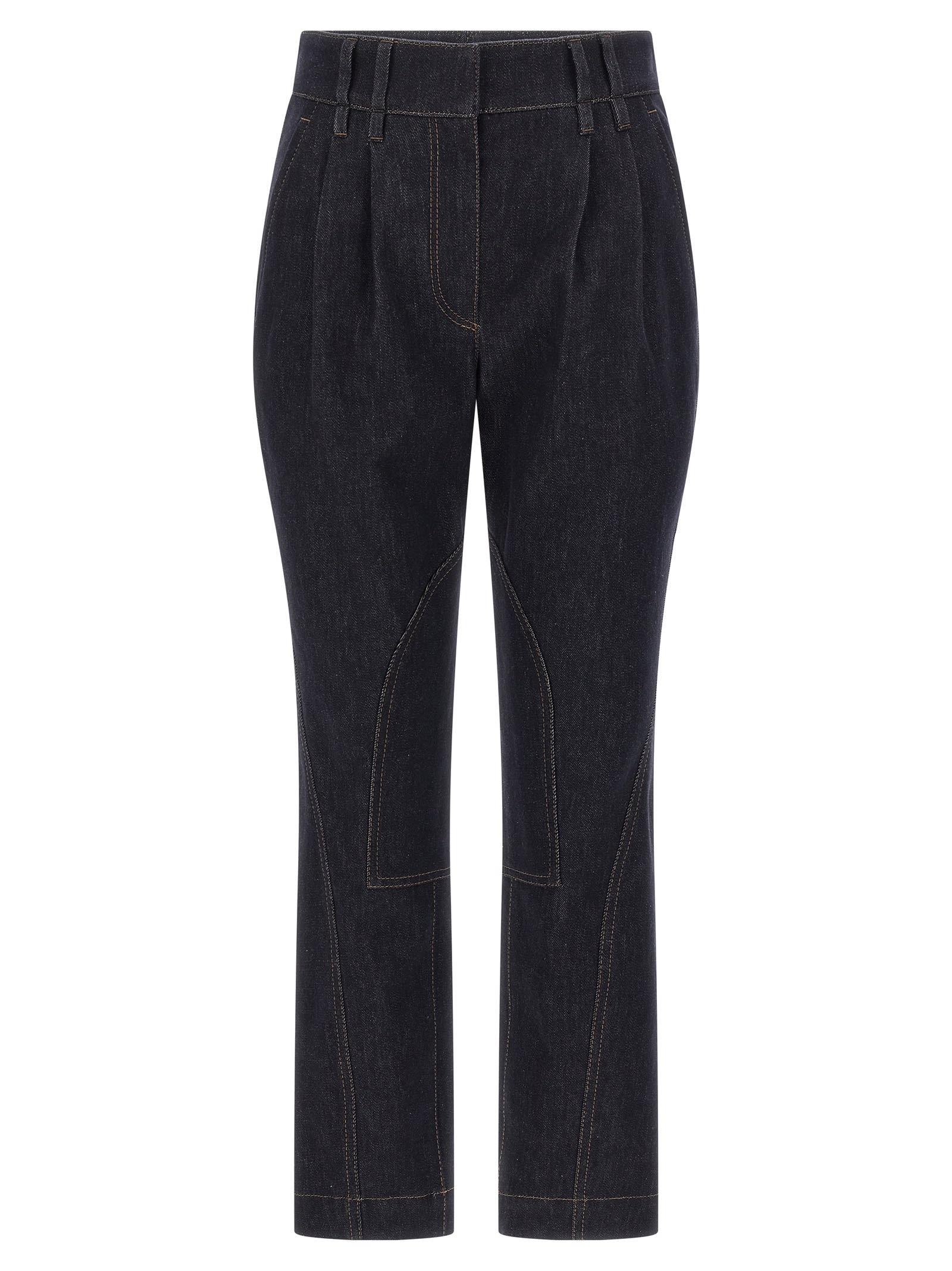 brunello cucinelli equestrian jeans