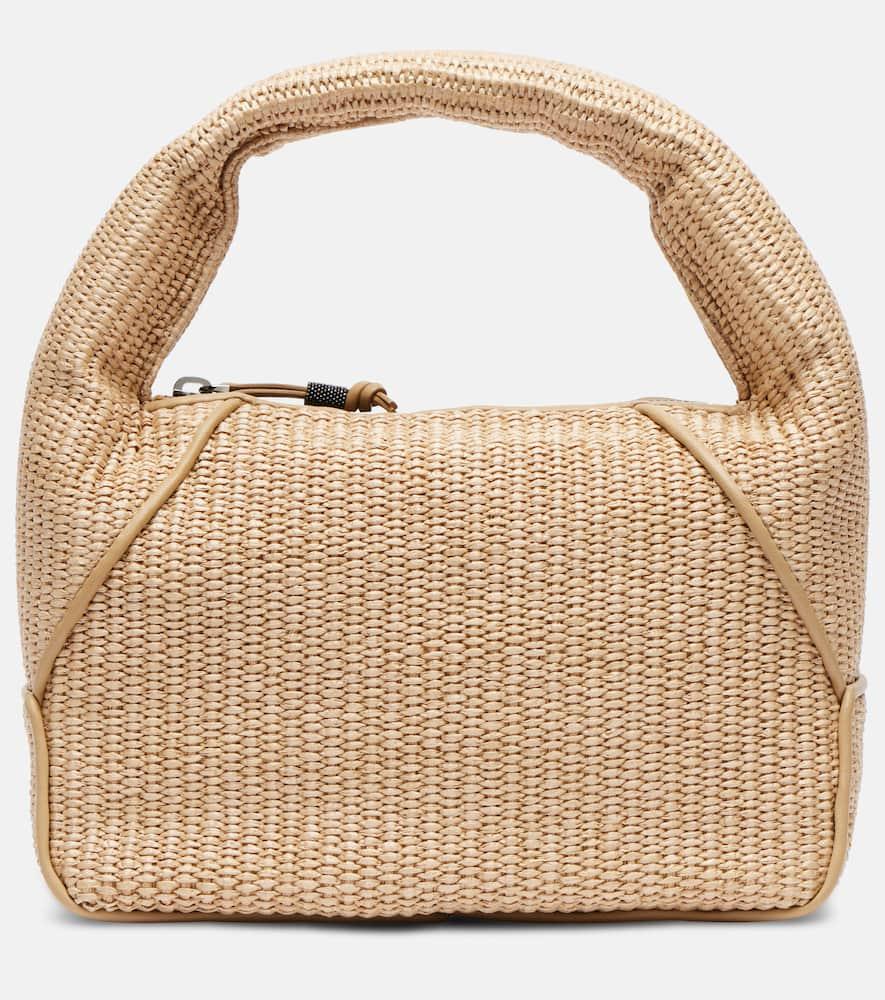 brunello cucinelli essence monili small tote bag