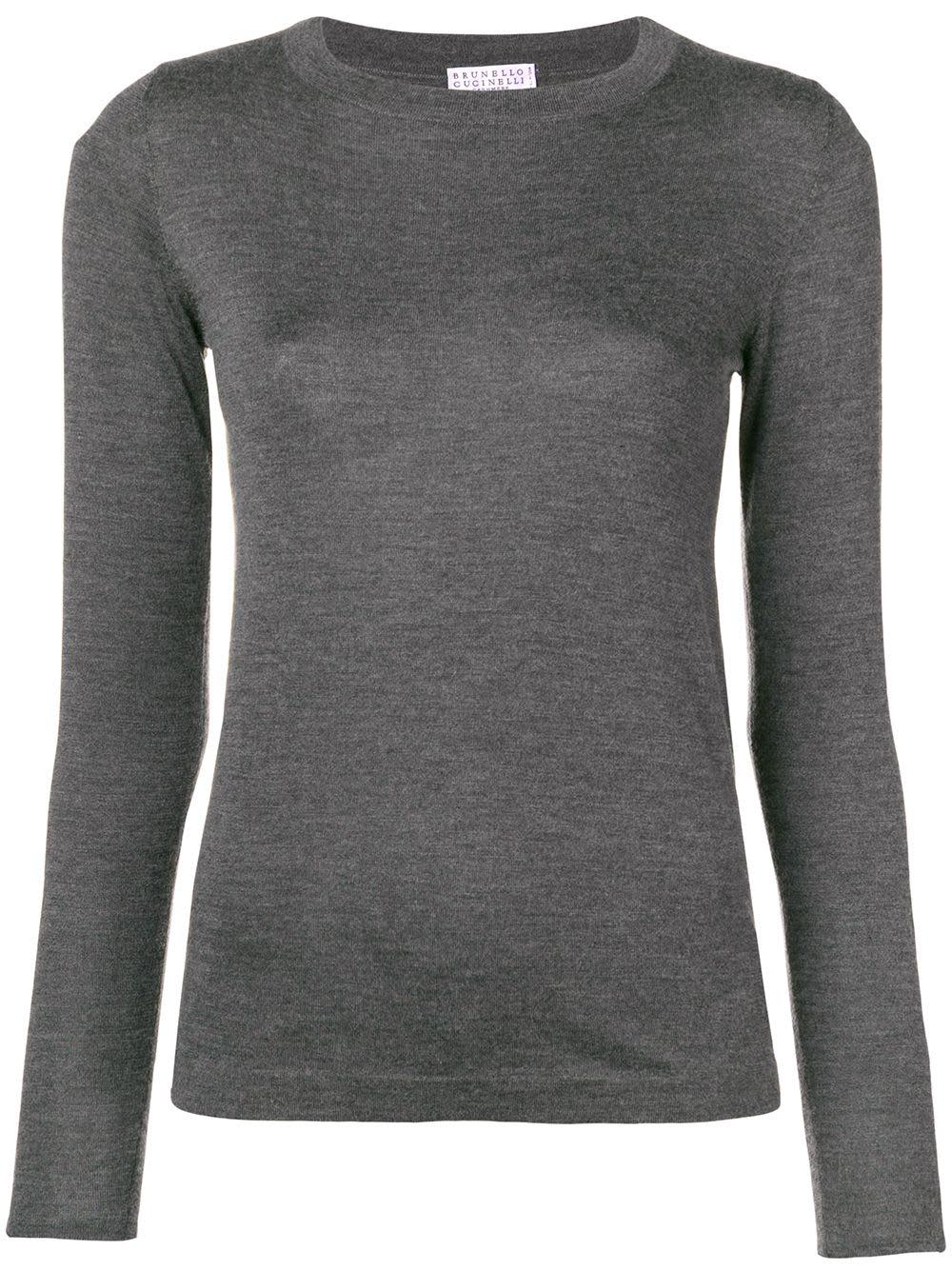brunello cucinelli fitted sweater