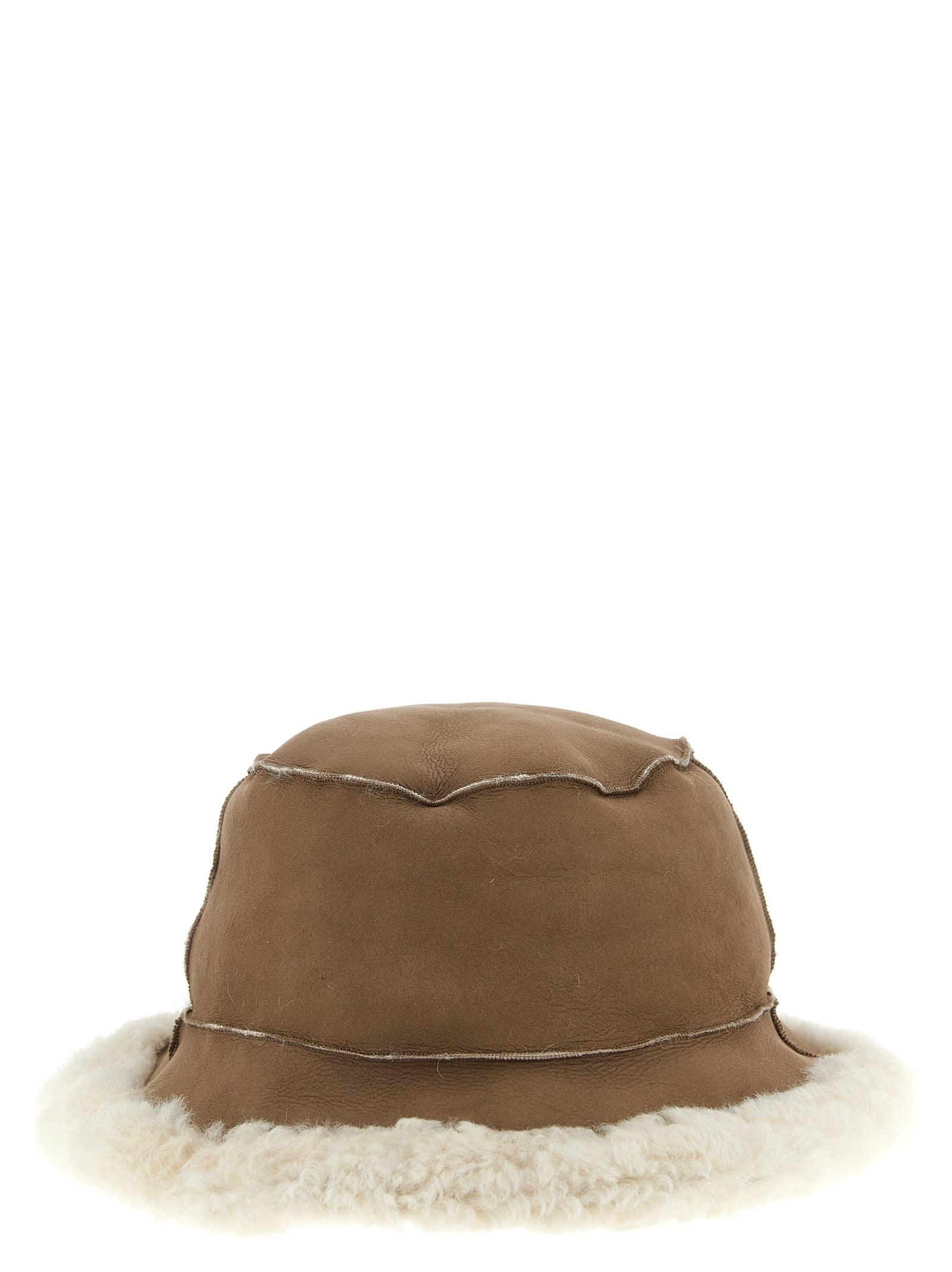 brunello cucinelli fuzzy bucket hat