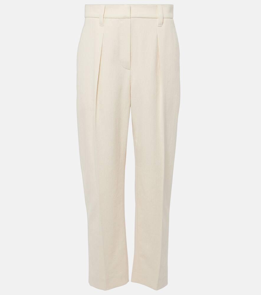 brunello cucinelli gabardine high